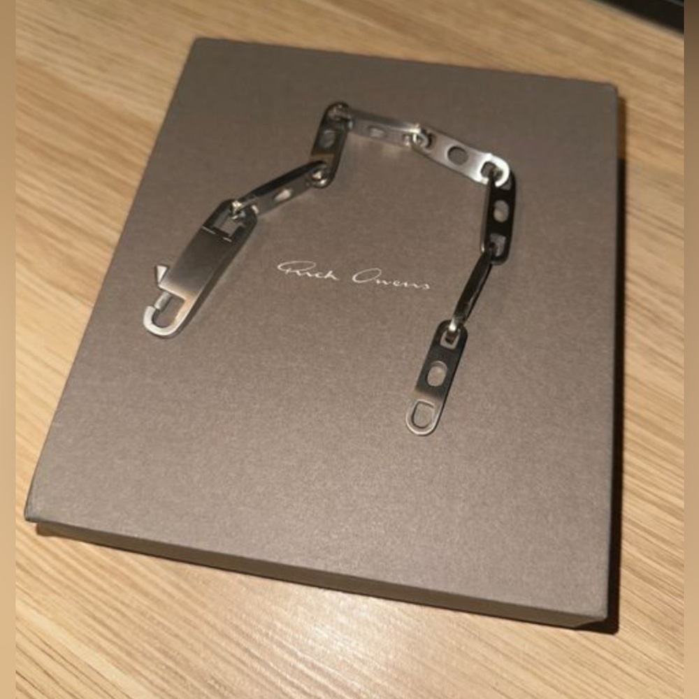 unisex RICK OWENS Link-Chain Bracelet